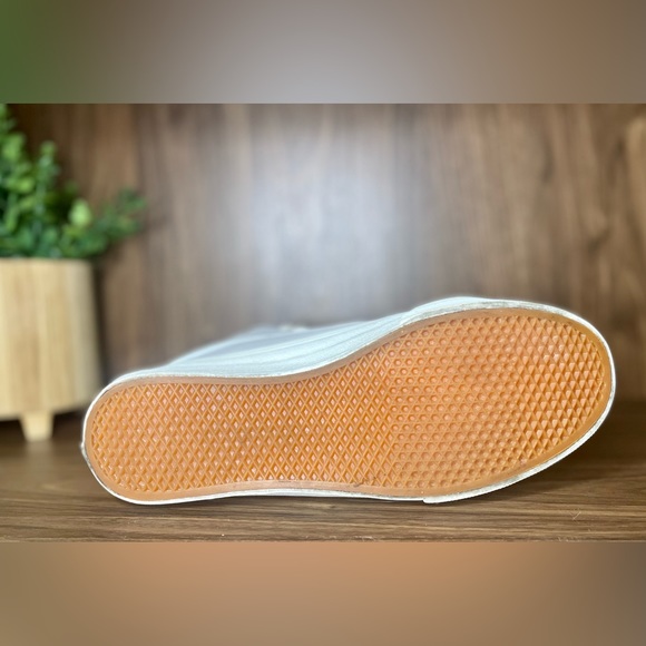 Vans White Skate SK8-HI Show With Zipper In The Back - Picture 5 of 9